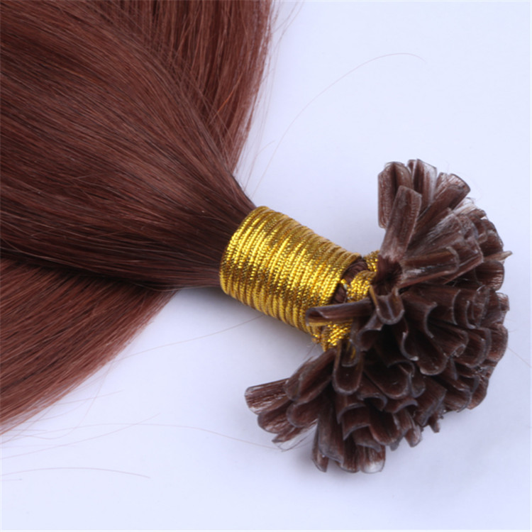 china remy keratin full cuticle u tip hair extensions manufacturers QM060